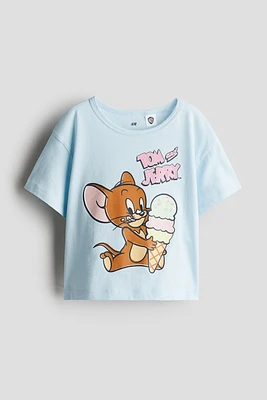 Printed Cotton T-Shirt