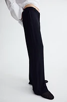 Dress Pants with Foldover Cuffs