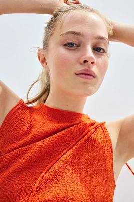 Drawstring-Detail Top