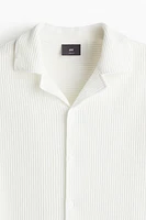 Loose Fit Ribbed Resort Shirt