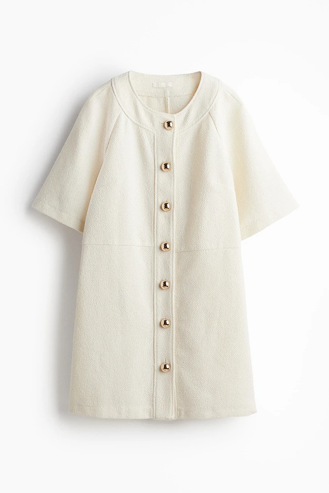 Button-Front Dress