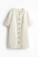 Button-Front Dress