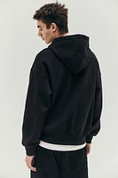 Oversized Fit Printed Hoodie