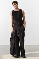 Slim-Fit Ribbed Tank Top