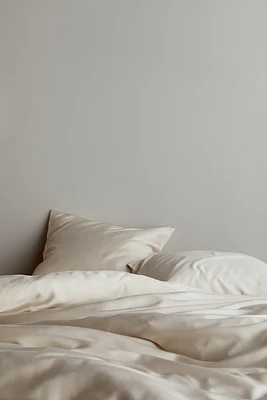 Enveloppe de couette lit double en satin