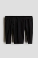 2-pack Cotton Leggings