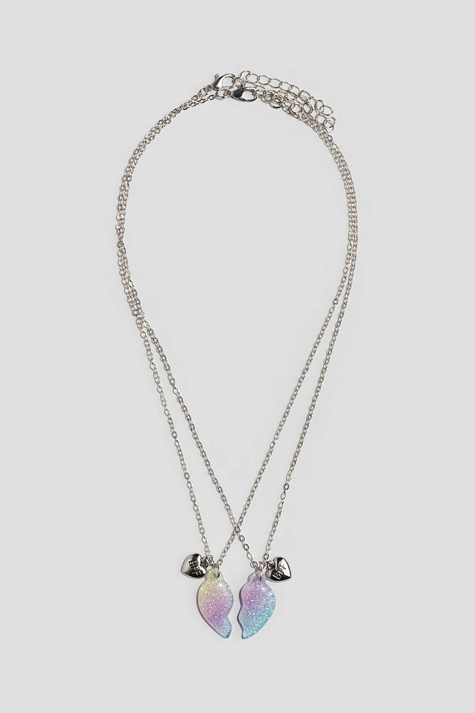 2-pack Friendship Necklaces