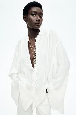 Crêpe Blouse