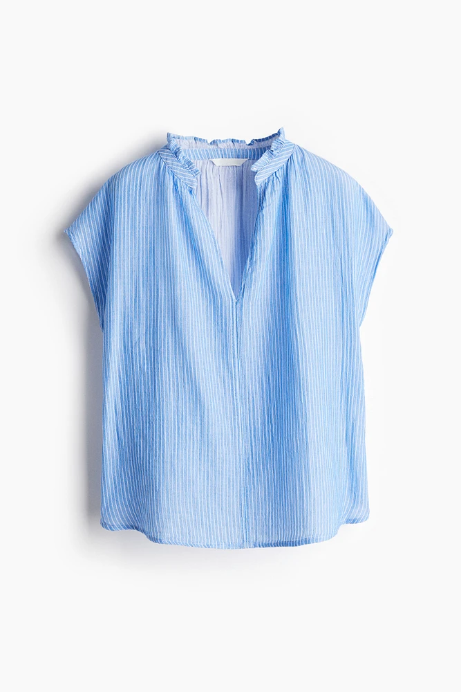 Cotton Muslin Blouse