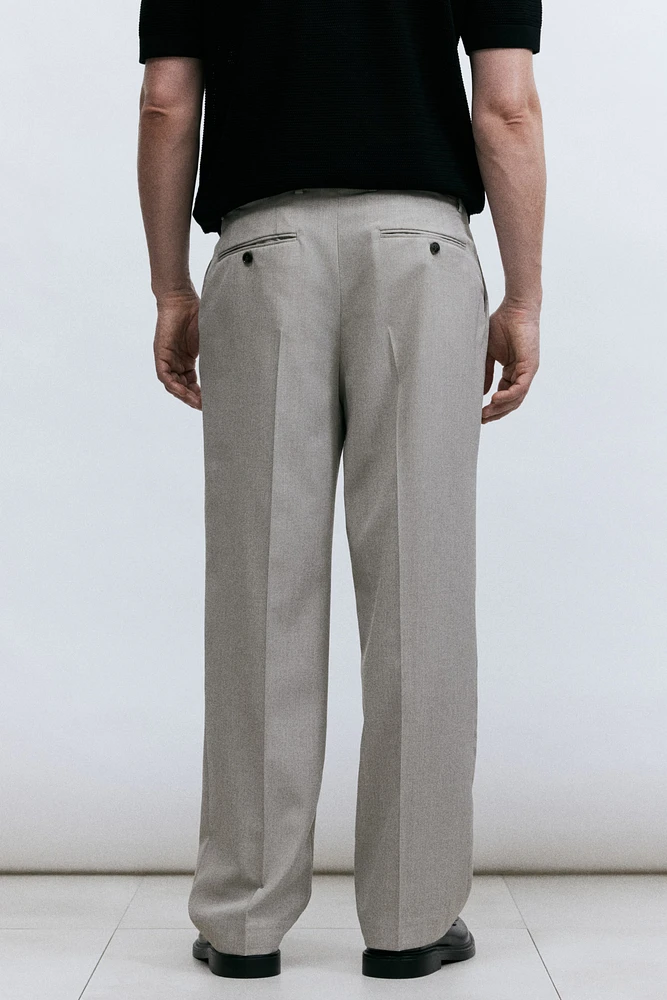 Regular-Fit Suit Pants