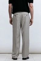 Regular-Fit Suit Pants