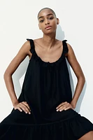 Ruffle-Trimmed Dress
