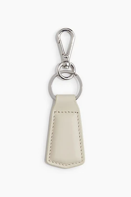 Key Ring with Leather Strap