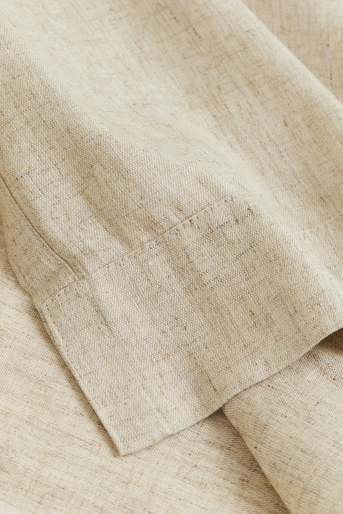 One-pack Long and Wide Lyocell-Blend Curtain Panel