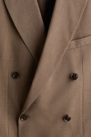 Regular-Fit Double-Breasted Jacket