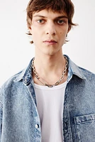 Boxy Denim Shirt