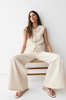 Crochet-Look Vest