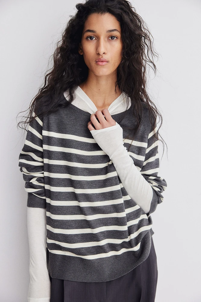 Fine-knit Sweater