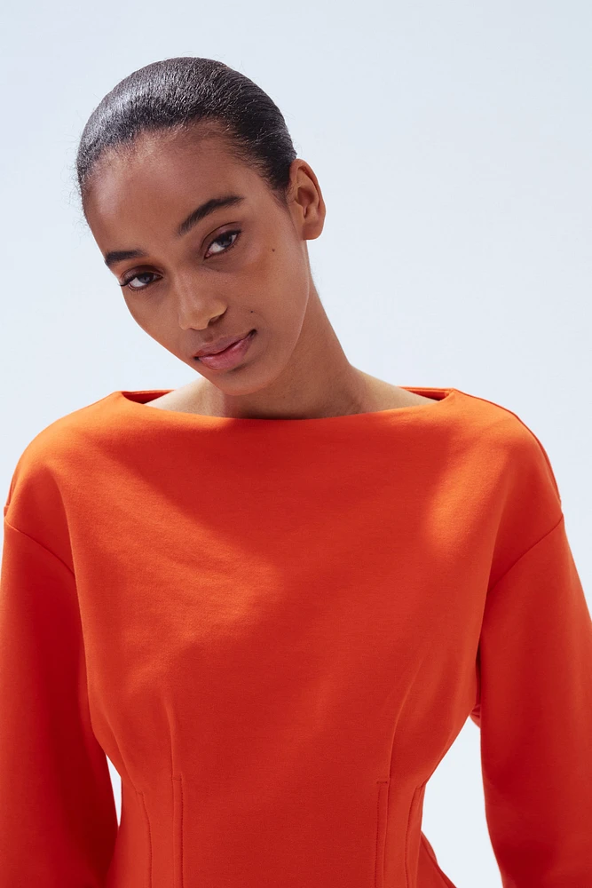 T-Shirt with Defined Waist
