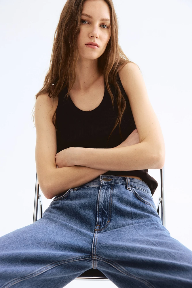 Ribbed Pima Cotton Tank Top