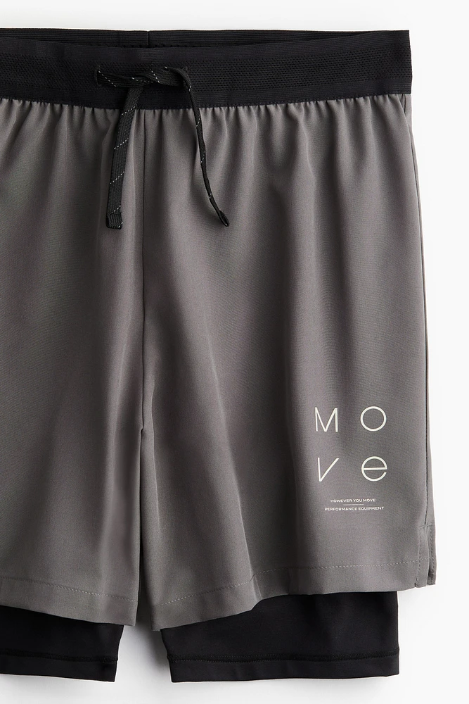 2-in-1 Sports Shorts with DryMove™