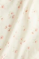 Crêpe Wrap-Front Dress