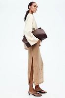 Embellished Sheer Skirt