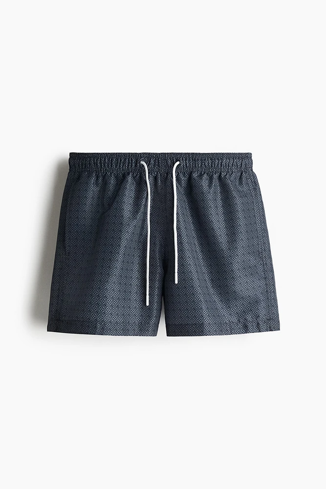 Patterned Swim Shorts