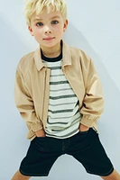 Loose-Fit Twill Jacket