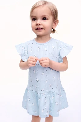 Eyelet-Embroidered Dress