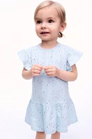 Eyelet-Embroidered Dress