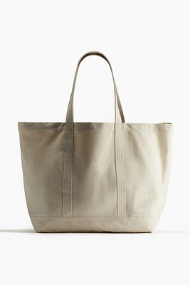 Cotton Canvas Beach Bag