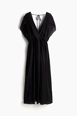 Robe grande taille en coton
