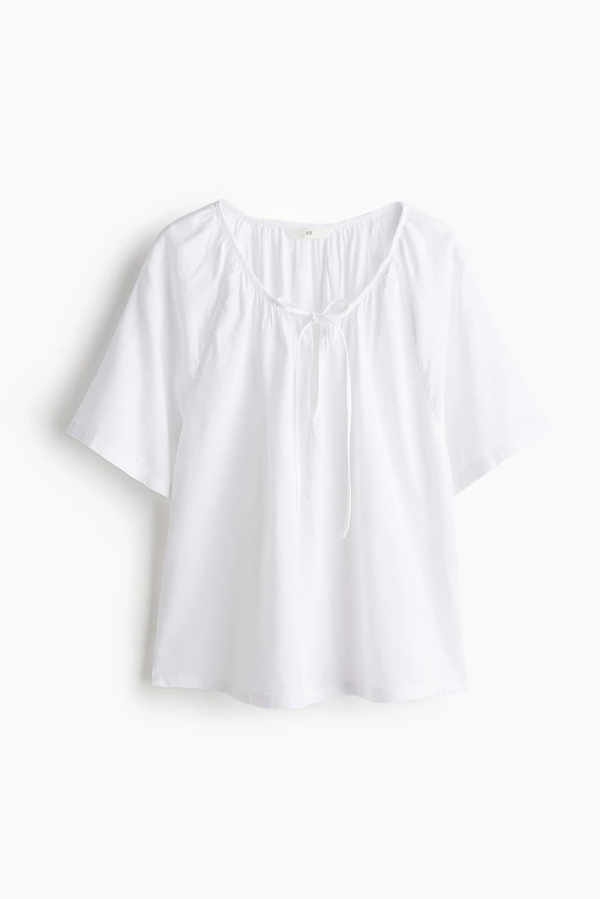 Blouse à manches raglan