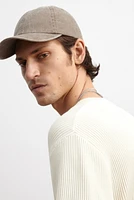 Regular Fit Rib-Knit T-shirt