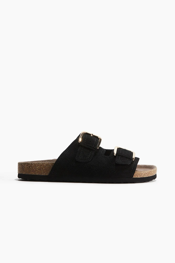Suede Sandals