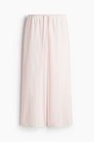Eyelet-Embroidered Pajama Pants