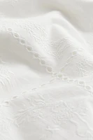 Eyelet-Embroidered Cotton Dress