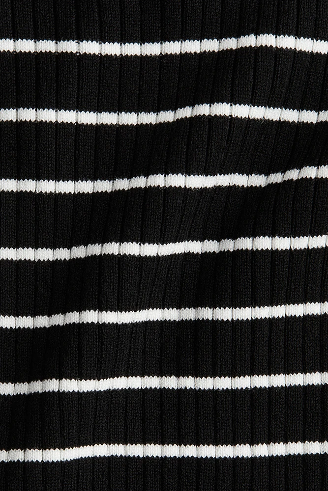 Rib-knit Top