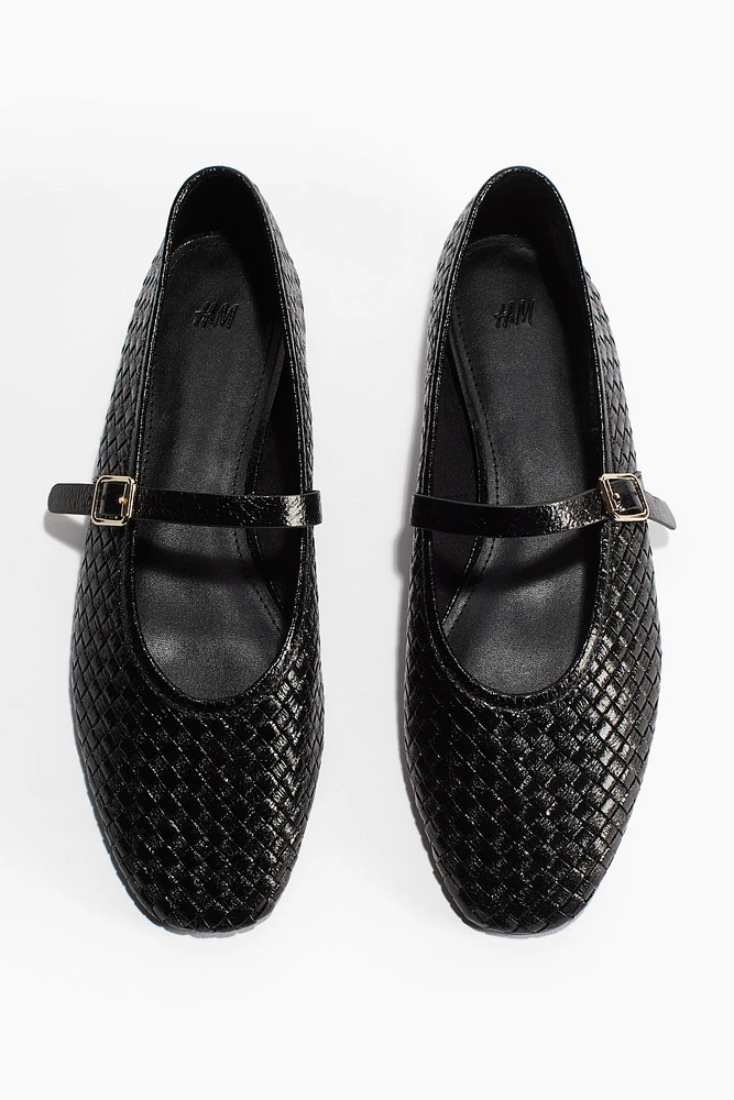 Braided Mary Janes