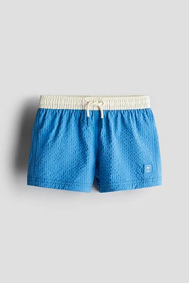 Seersucker Swim Shorts