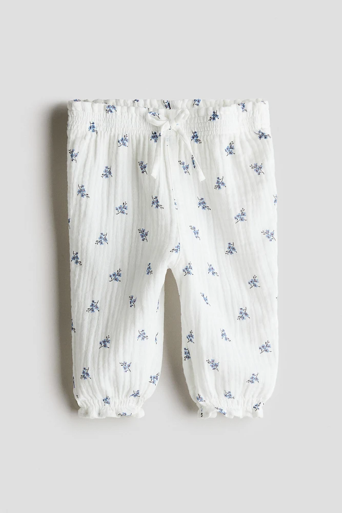 Pantalon à taille élastique