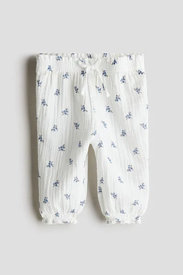Pantalon à taille élastique