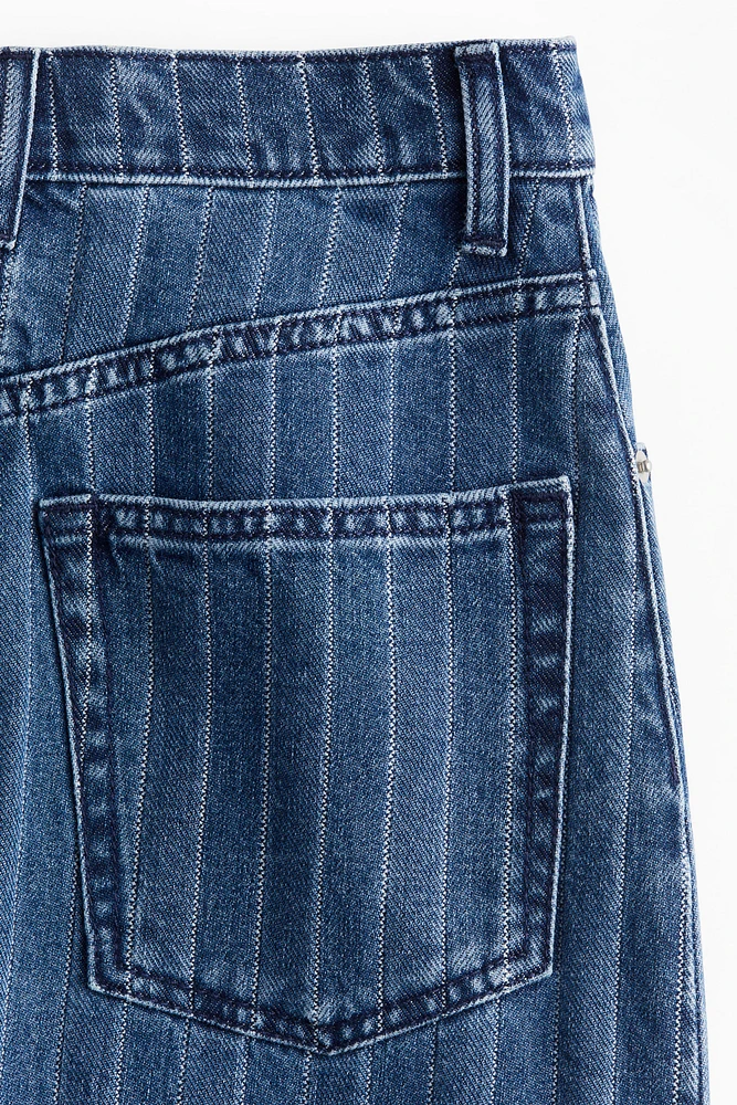 Long Denim Skirt