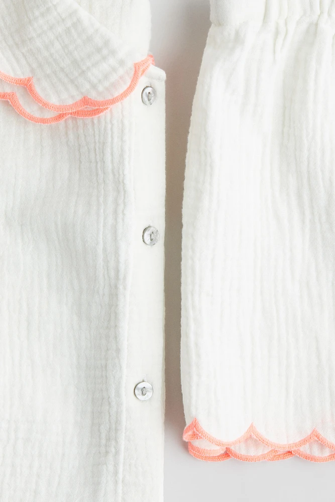 2-Piece Cotton Muslin Set