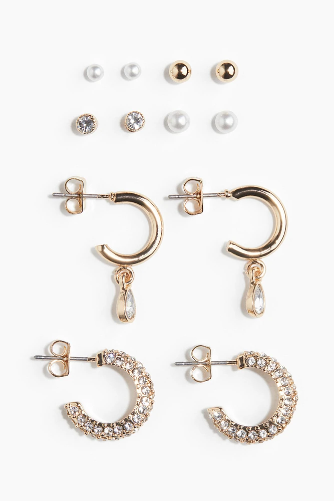 6 Pairs Earrings
