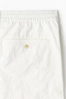 Relaxed-Fit Embroidered Shorts