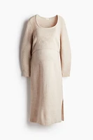 MAMA 2-piece Rib-Knit Set