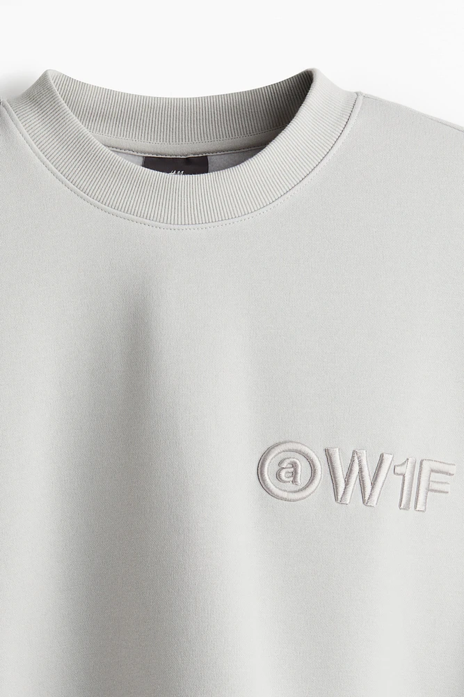 Embroidered Sweatshirt