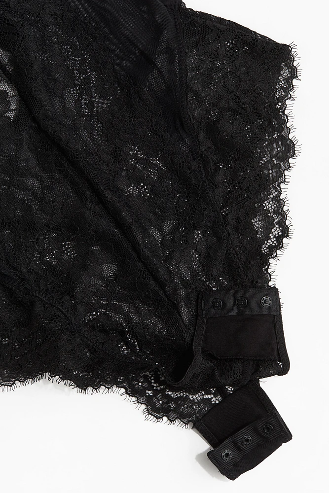 Super Push-Up Lace Bodysuit